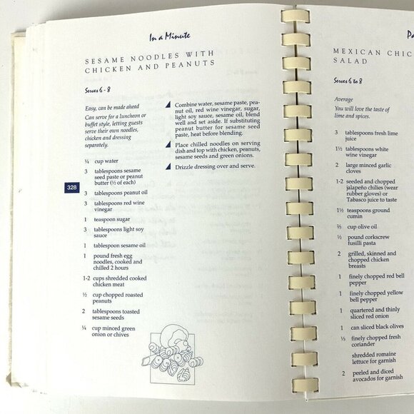 Of Tide & Thyme Cookbook Junior League Of Annapolis MD 2006 Spiral-Bound Recipes - Picture 11 of 12